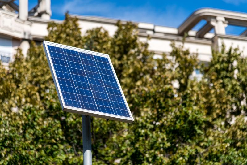 Solar Panel Mounting Process